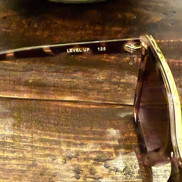 ⭐️Quay Australia Level Up 51mm Square Sunglasses in Milky Tortoise Gold edge main image 4